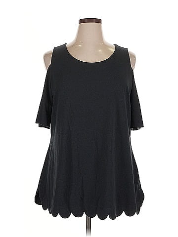 Isaac Mizrahi LIVE! Short Sleeve Top (view 1)