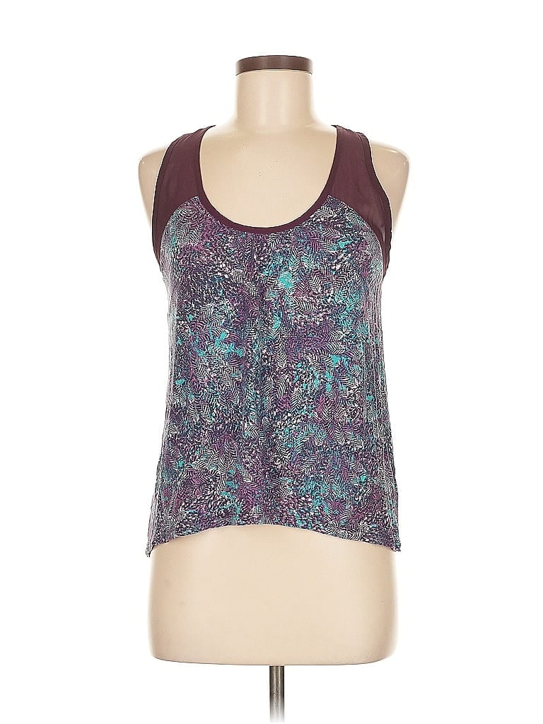 Pre-owned Mudd Tank Top Purple Halter Neckline Tops