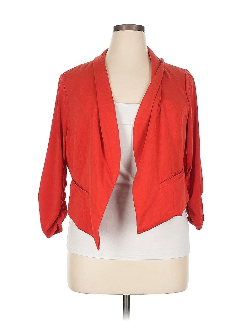 Pre-owned Torrid Cardigan Sweater In Red