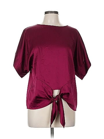 She + Sky Short Sleeve Blouse (view 1)