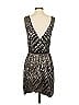 Express Metallic Silver Gold Cocktail Dress Size S - photo 2