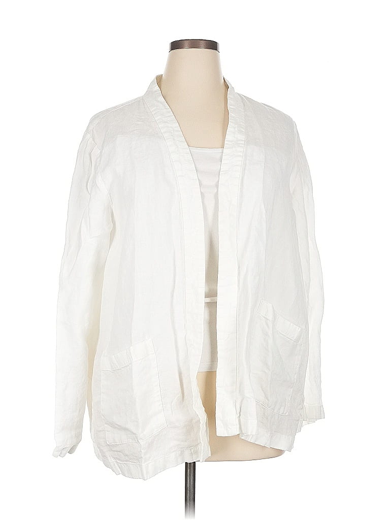 Pre-owned Purejill Kimono In White