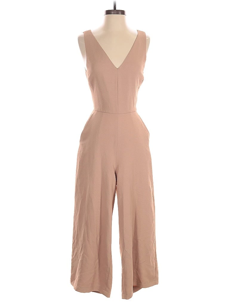 Pre-owned Wilfred Jumpsuit In Brown