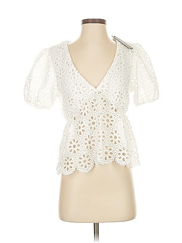 Lulus Short Sleeve Blouse (view 1)