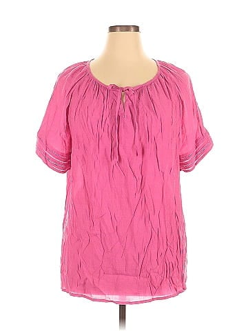 Cj Banks Short Sleeve Blouse (view 1)