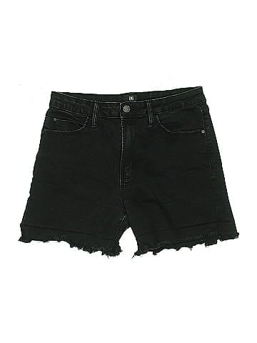 Just Black Denim Shorts (view 1)