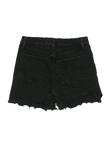 Just Black Denim Shorts (view 2)