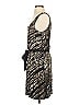 Express Metallic Silver Gold Cocktail Dress Size S - photo 5