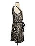 Express Metallic Silver Gold Cocktail Dress Size S - photo 4