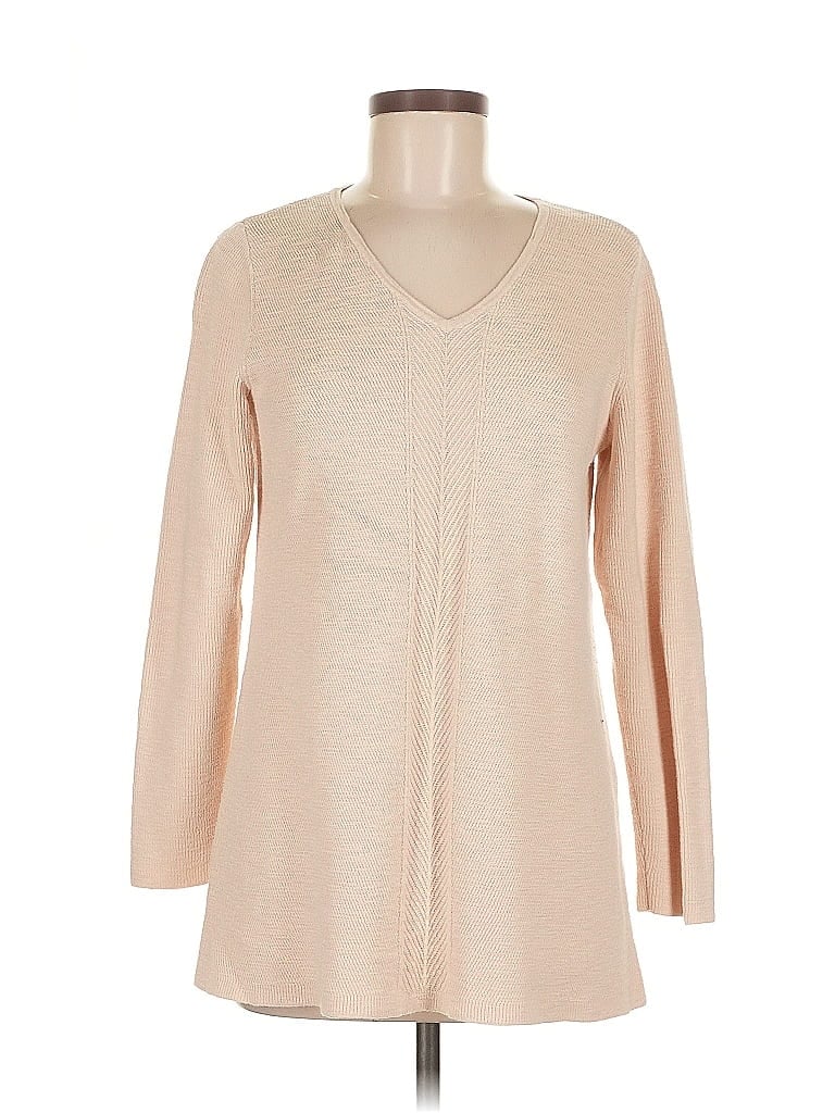 Pre-owned Jjill Cardigan Sweater In Brown