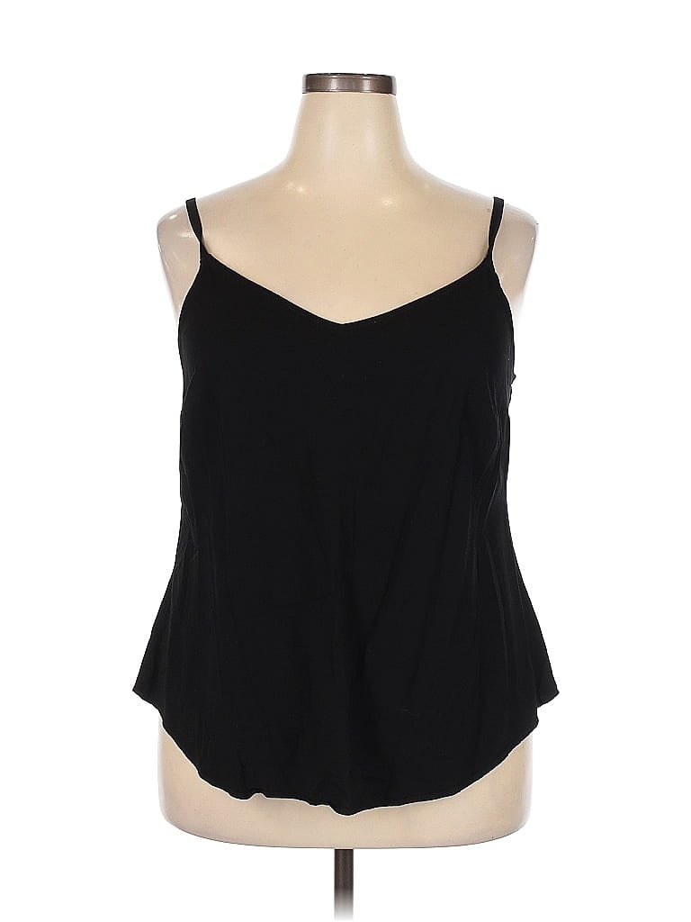 Pre-owned Torrid Tank Top Black Strapless Neckline Tops