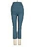 Iris & Ink Solid Teal Active Pants Size S - photo 2