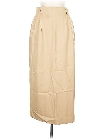 Linda Allard Ellen Tracy Silk Skirt (view 1)