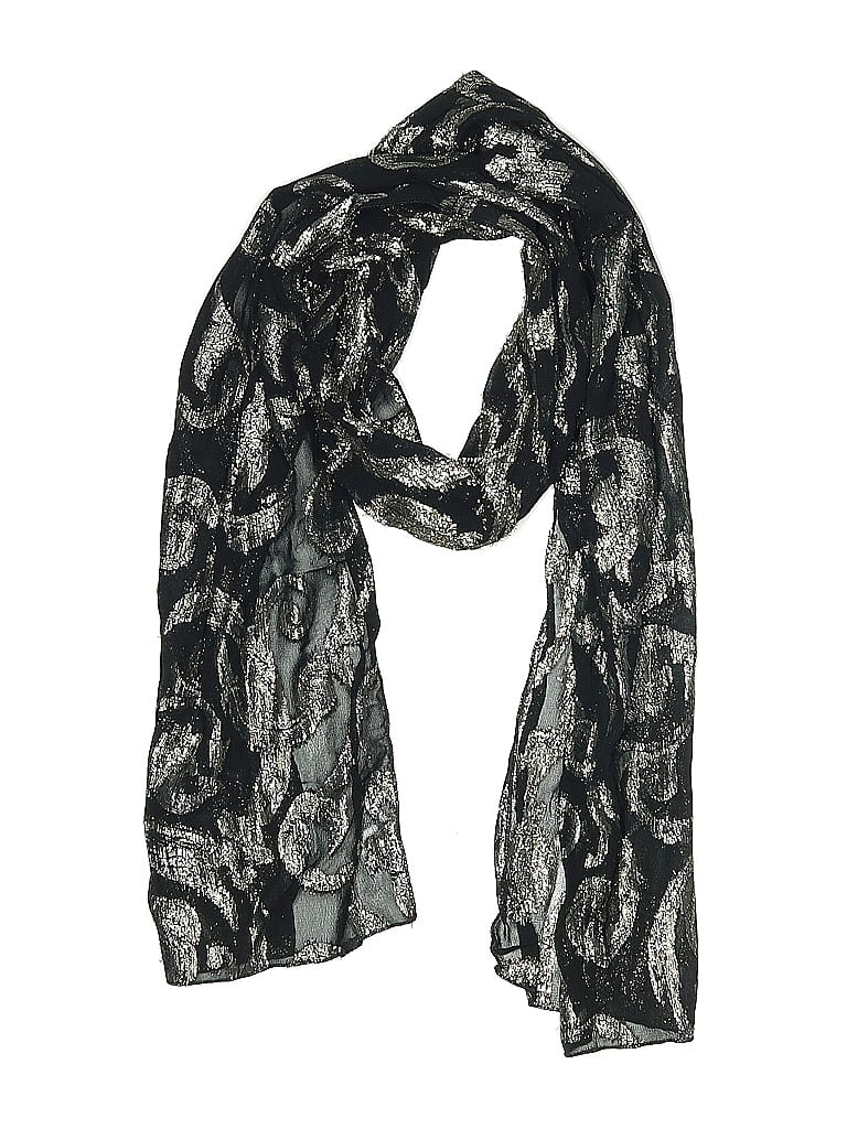 Pre-owned Unbranded Scarf In Black