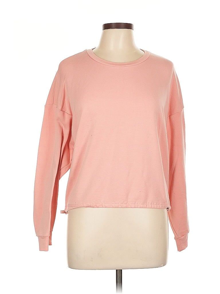 Pre-owned Fabletics Pullover Sweater In Pink