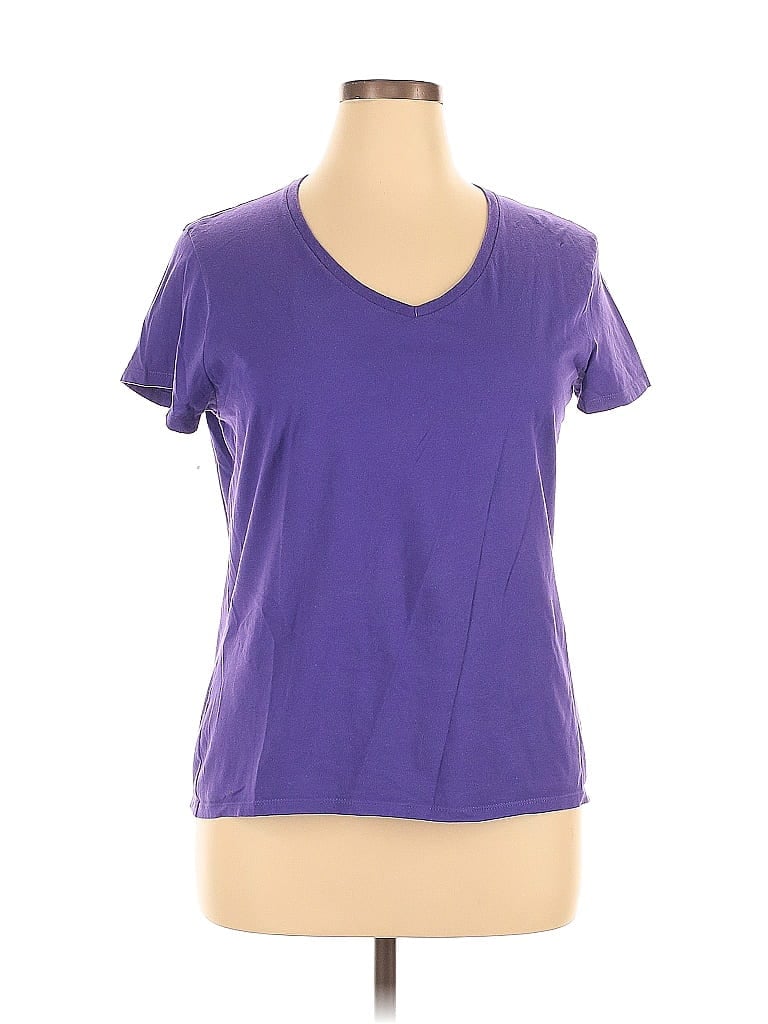 Click to view more detailed imagery on our partner's website Pre-owned Hanes Active T-shirt In Purple