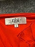 Tibi 100% Silk Orange Cocktail Dress Size 2 - photo 7