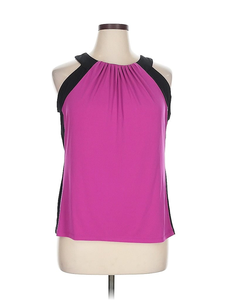 Pre-owned Worthington Sleeveless Blouse In Pink