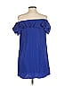 Amanda Uprichard 100% Silk Blue Sleeveless Silk Top Size P (petite) - photo 2