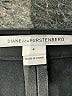 Diane von Furstenberg Metallic Silver Casual Pants Size 4 - photo 3
