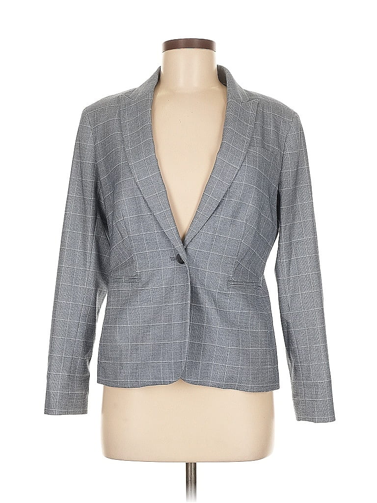 Pre-owned Banana Republic Factory Store Blazer Jacket In Blue