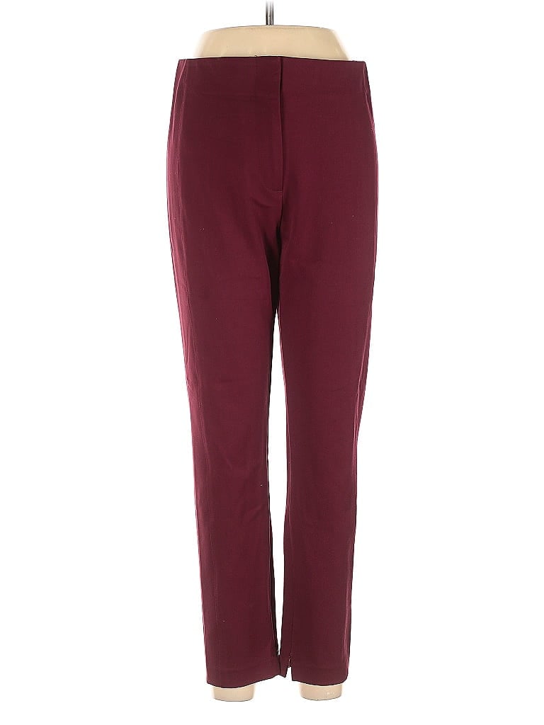Pre-owned Ann Taylor Casual Pants In Burgundy