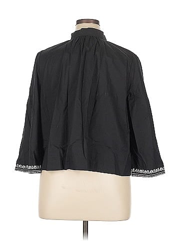 Ann Taylor LOFT Outlet 3/4 Sleeve Button-Down Shirt (view 2)