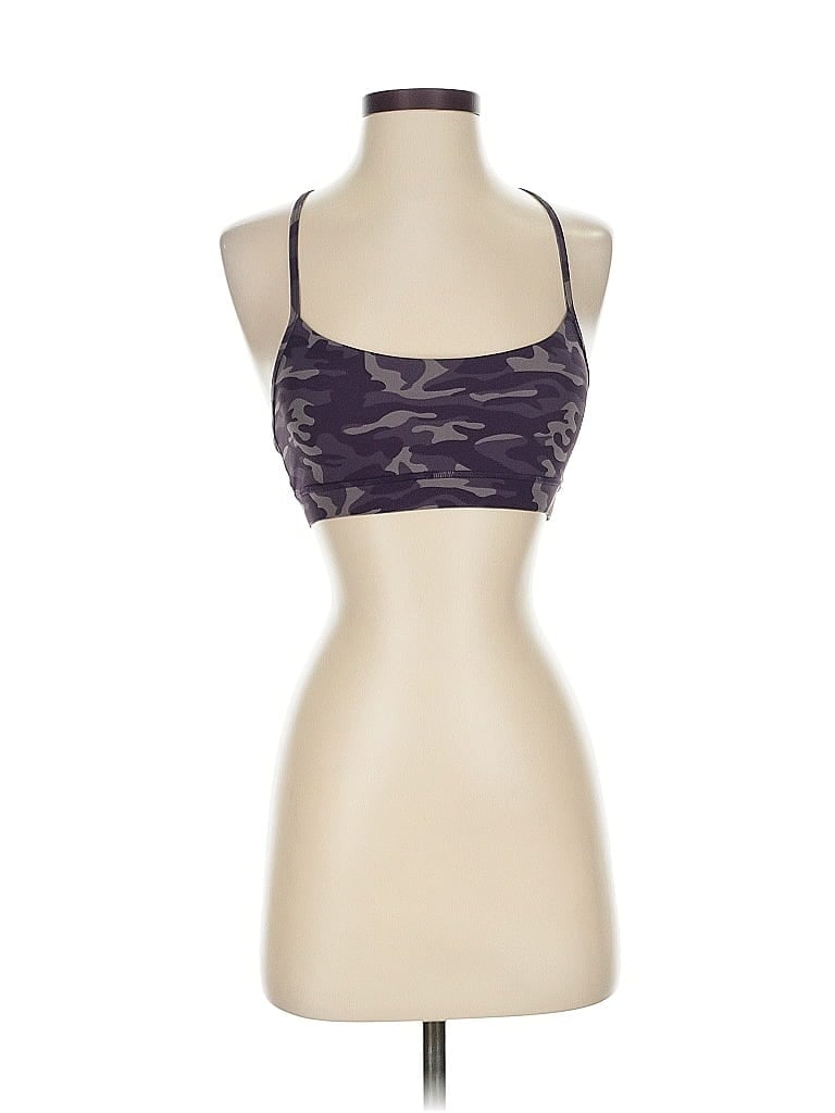 Click to view more detailed imagery on our partner's website Pre-owned Crz Yoga Tank Top Purple Halter Neckline Tops