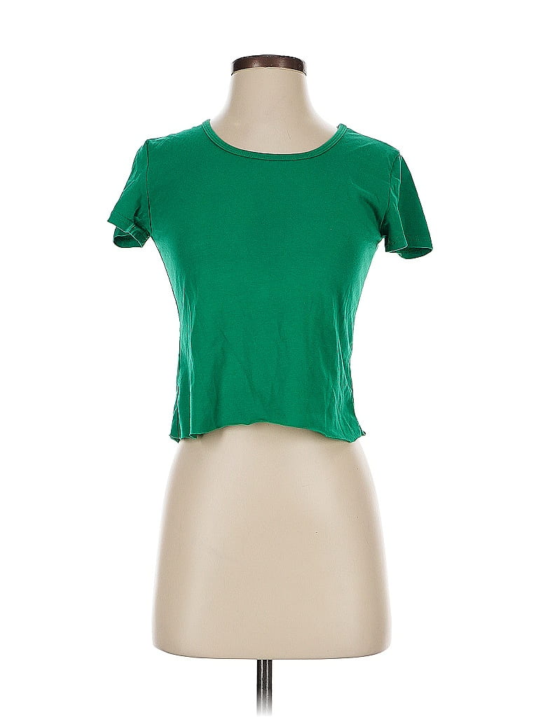 Pre-owned Assorted Brands Short Sleeve T-shirt In Green