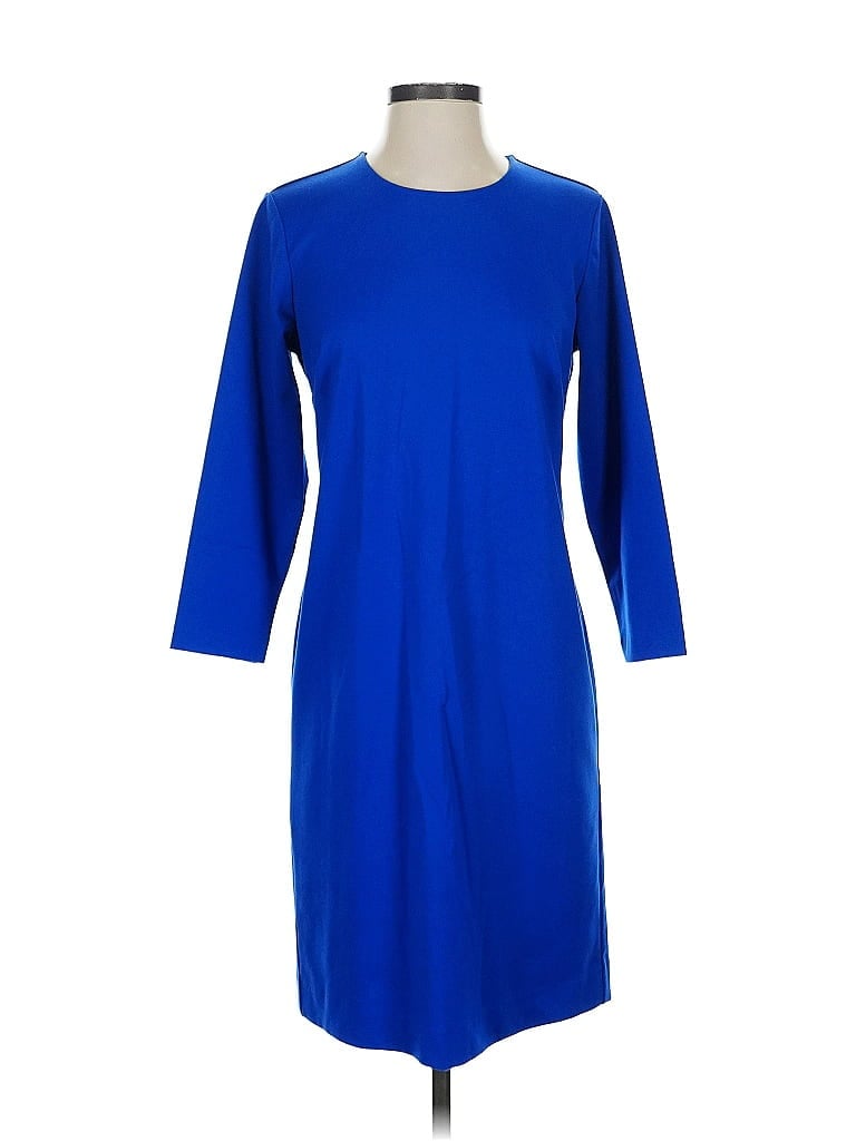 Pre-owned Ann Taylor Factory Casual Dress In Blue