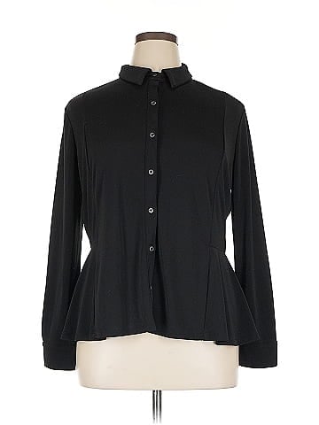Roz & Ali Long Sleeve Blouse (view 1)