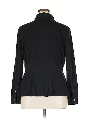 Roz & Ali Long Sleeve Blouse (view 2)