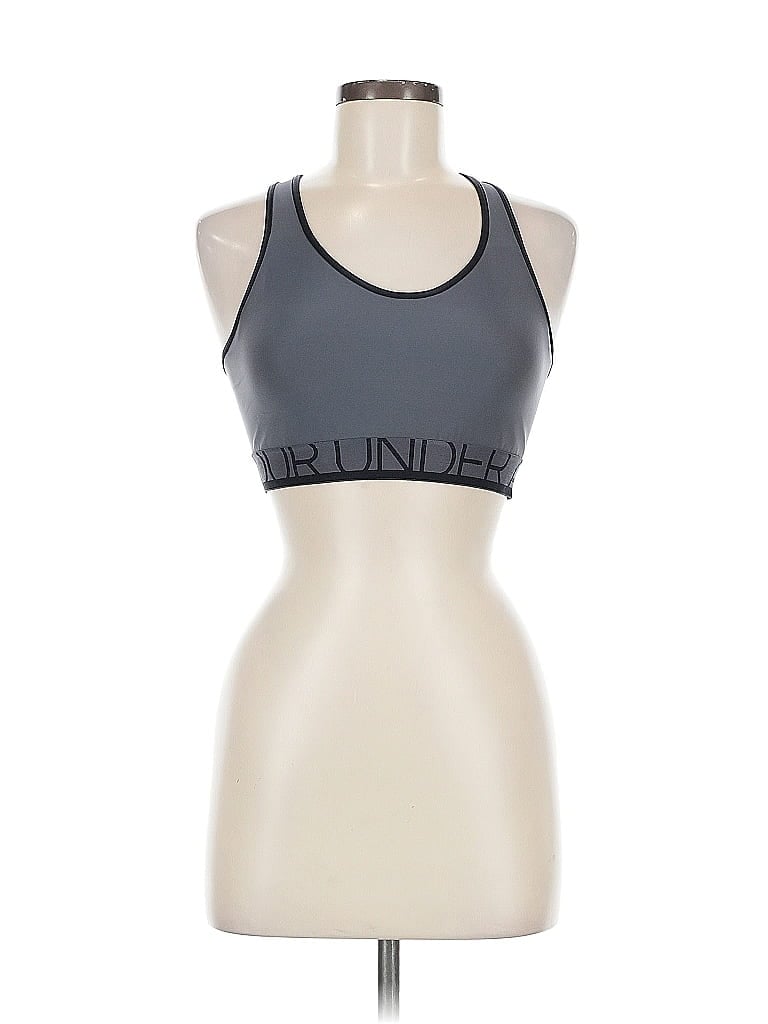 Click to view more detailed imagery on our partner's website Pre-owned Under Armour Sports Bra In Gray