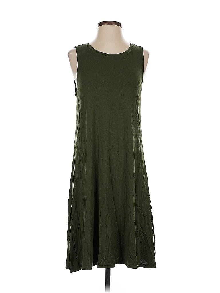 Pre-owned Amazon Essentials Casual Dress In Green