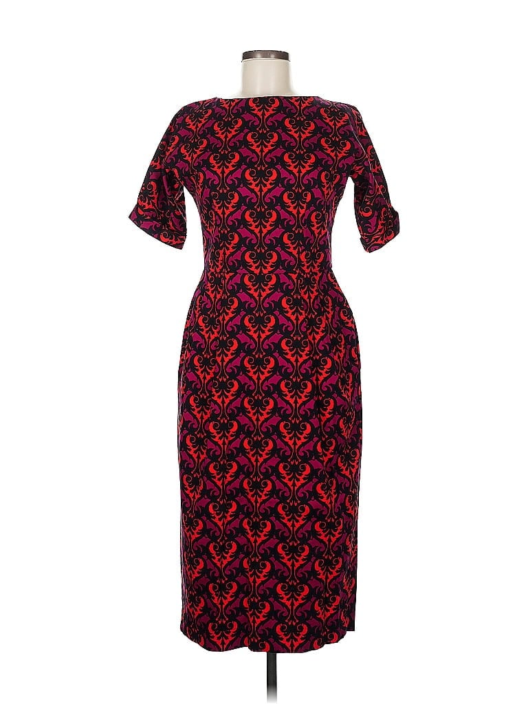 Pre-owned Asos Design Cocktail Dress In Red