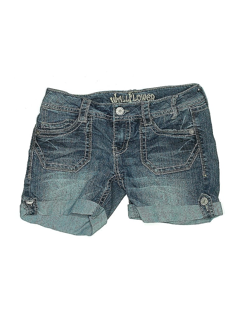 Pre-owned Wallflower Denim Shorts In Blue