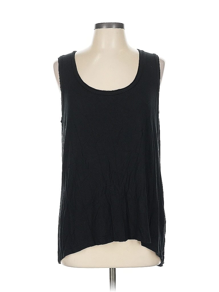TAHARI Pre-owned Sleeveless T-shirt In Black