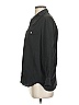 Unbranded 100% Silk Solid Black Long Sleeve Silk Top Size 4 - photo 5