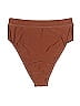OOKIOH Brown Orange Swimsuit Bottoms Size S - photo 2