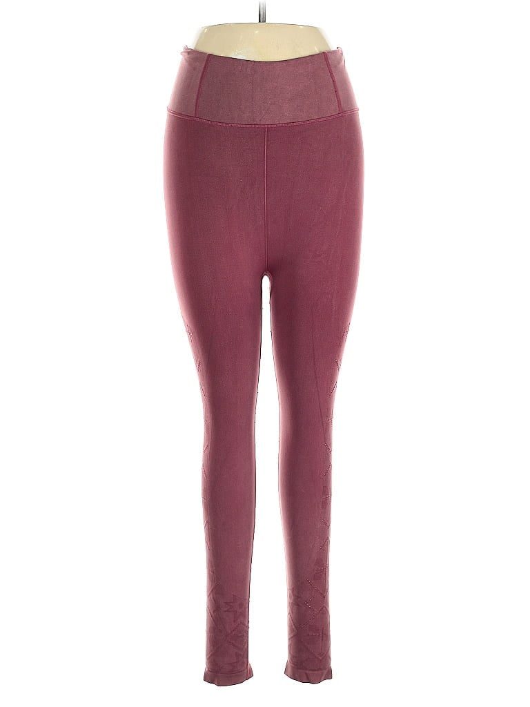 Pre-owned Calia Casual Pants In Burgundy