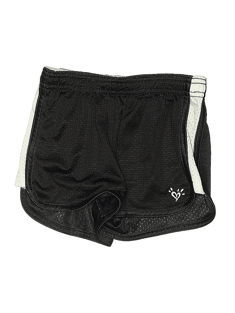 Pre-owned Justice Kids' Athletic Shorts In Black