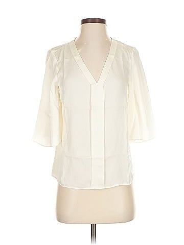J.Crew 365 3/4 Sleeve Silk Top (view 1)