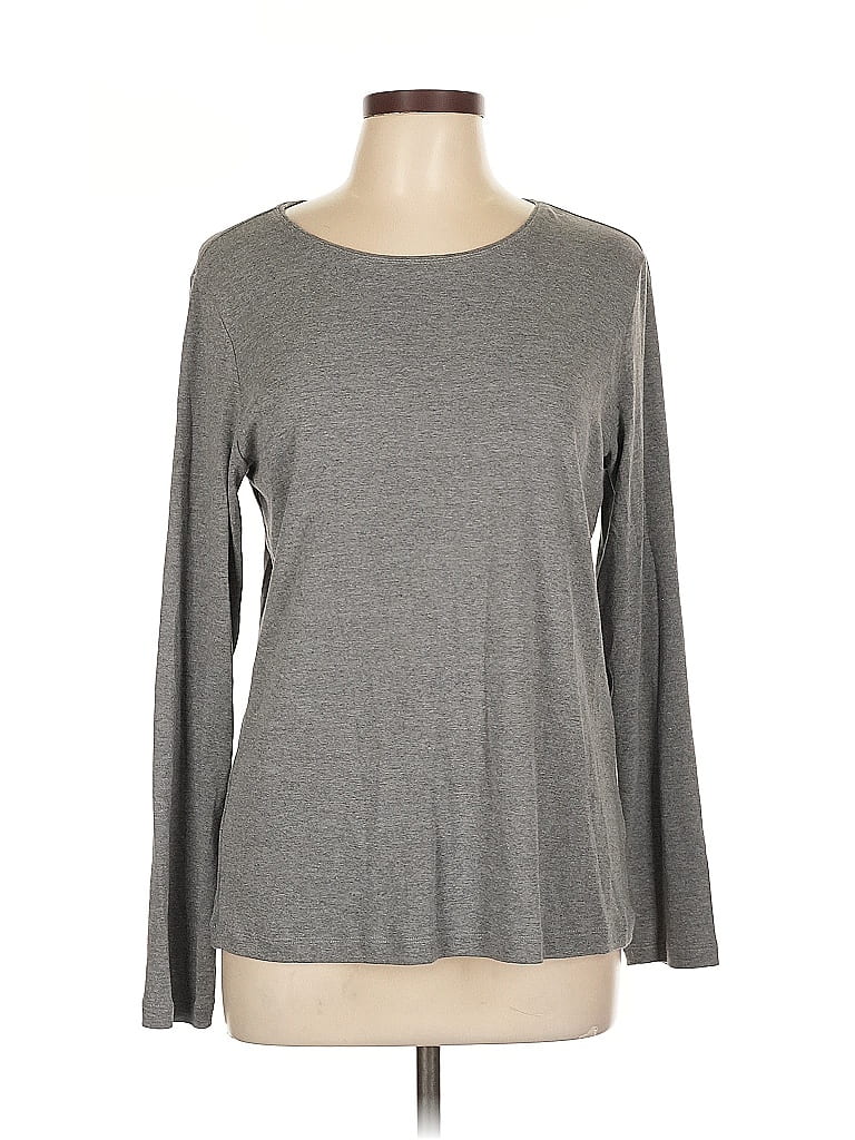 Pre-owned Christopher & Banks Pullover Sweater In Gray