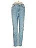 Fidelity Denim Solid Blue Jeans Size 25 waist - photo 1