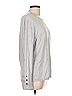 JM Collection Silver Pullover Sweater Size L - photo 4