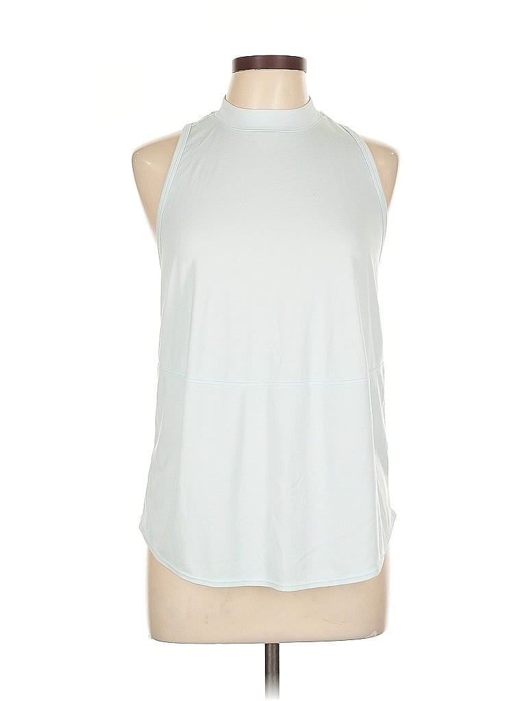 Pre-owned Flx Sleeveless T-shirt In Silver