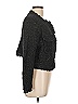 SIBLING 100% Lambswool Black Wool Cardigan Size L - photo 4