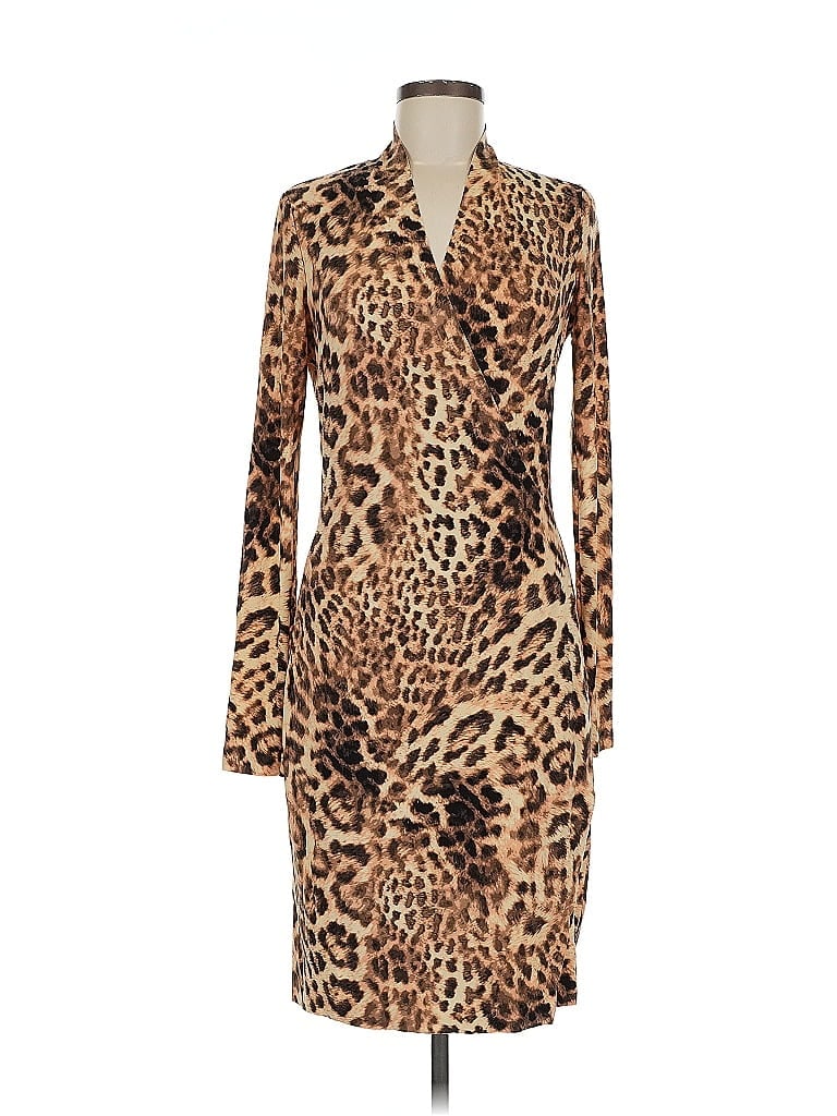 Pre-owned Norma Kamali Cocktail Dress In Brown