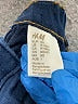 H&M Solid Blue Jeans Size 9 - 12 - photo 3