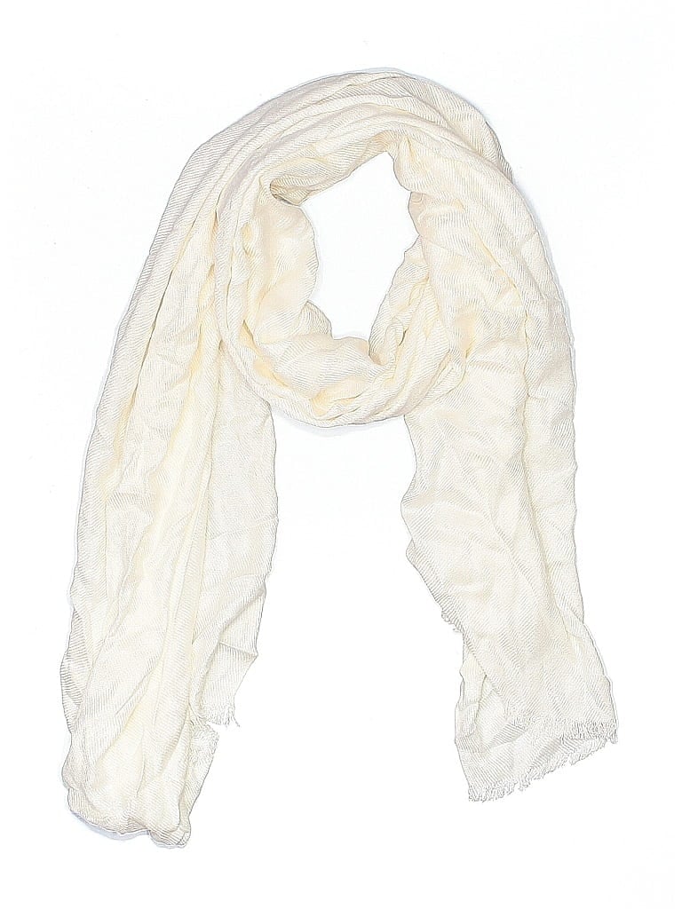 Pre-owned Unbranded Scarf In White